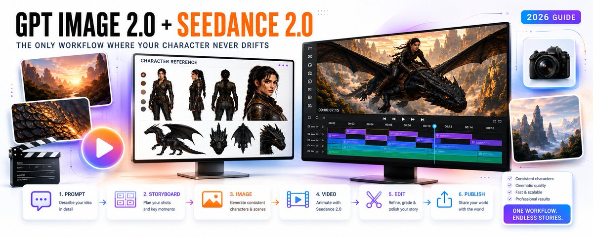 GPT Image 2.0 + Seedance 2.0
