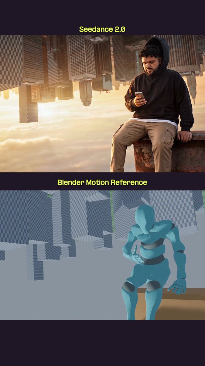 Blender 动效引导 + 参考图定风格：ComfyUI 官方「3D 动画转 AI 视频」工作流上手