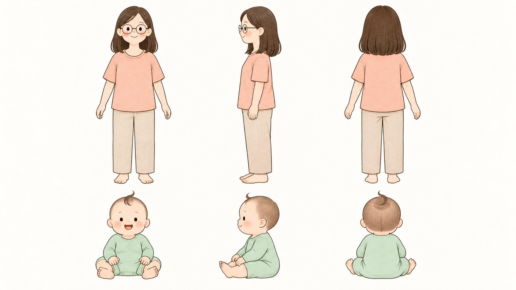 育儿漫画 AI 工作流配图
